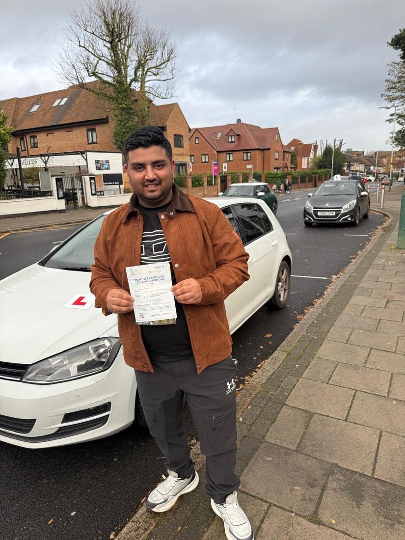 Student who passed with Murad Driving School